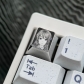1U Titanium Alloy Artisan Keycaps Precision Pointillism + Anodizing for Mechanical Keyboard -Sakurajima Mai